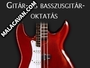 Gitár-, basszusgitár-oktatás