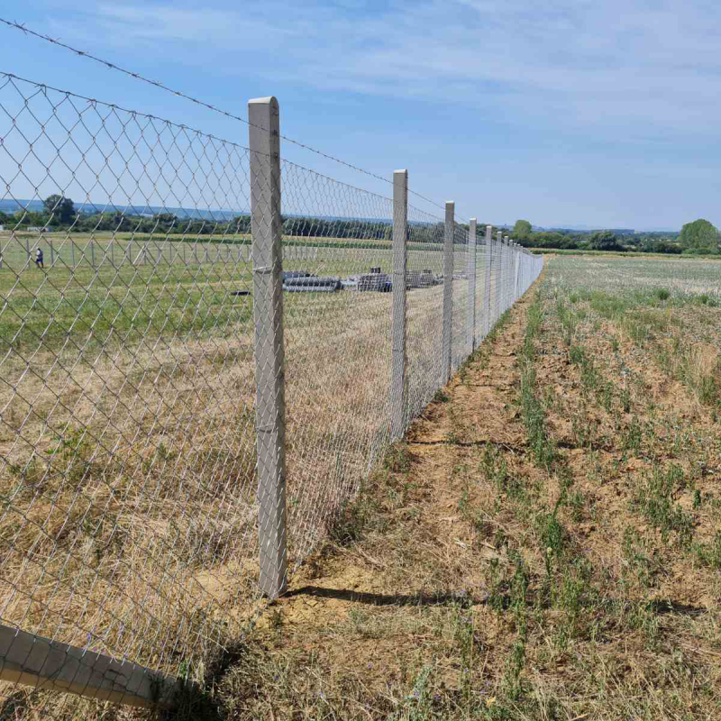 Kerítés építés országosan: vadháló, drótfonat, drótháló, oszlop, kapu