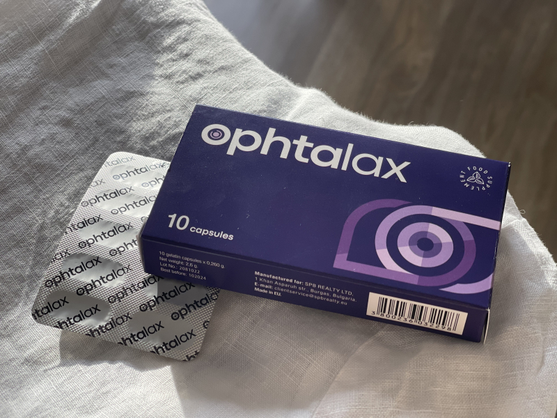 Ophtalax – természetes komplex a szem egészségéért