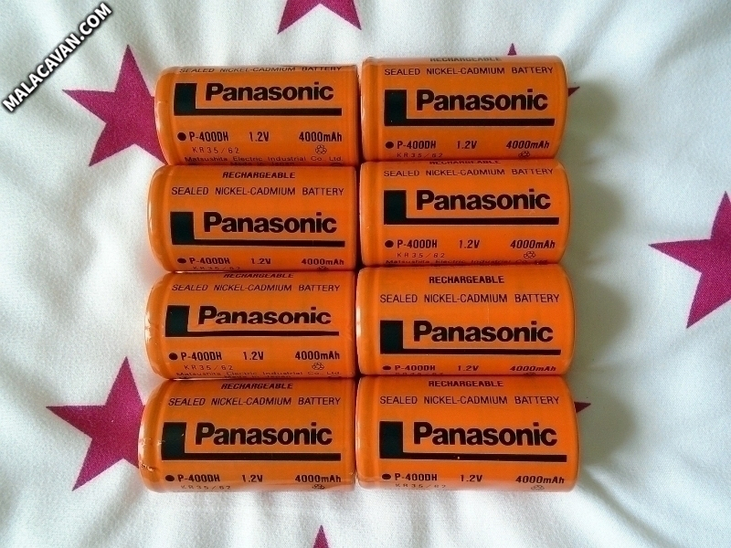 Panasonic akku 1,2V