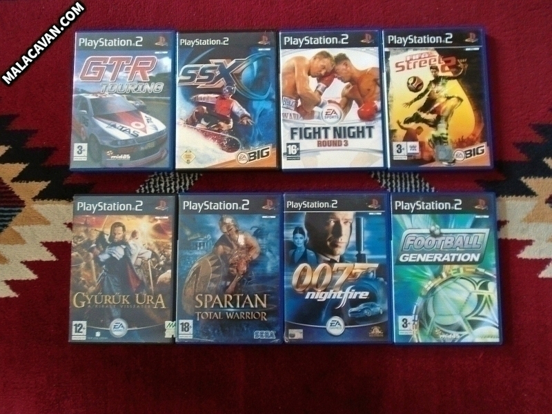 PS2 8db játék