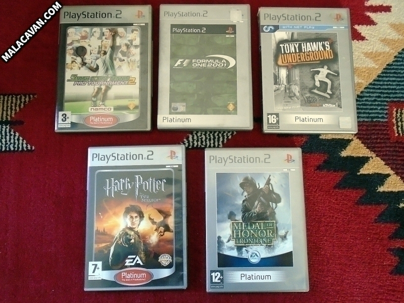 PS2 Platinum játékok