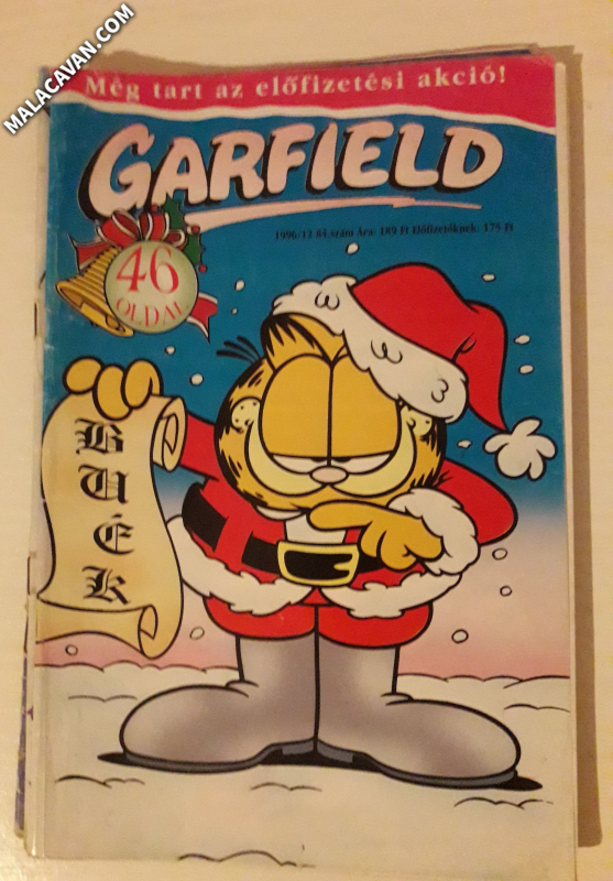 Retro Garfield képregények